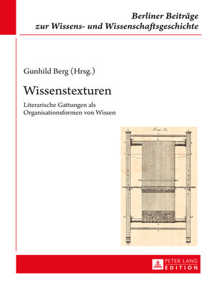 cover image of Wissenstexturen